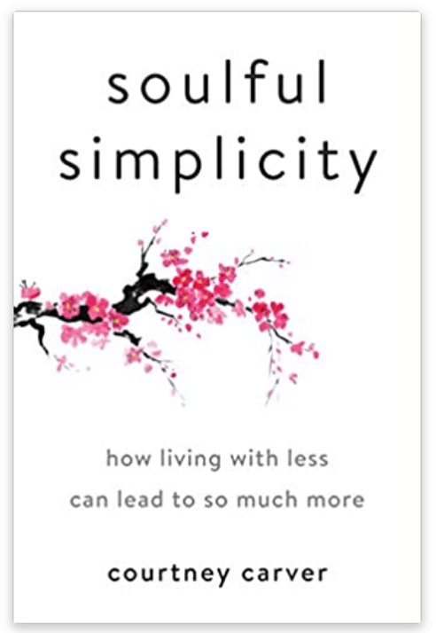 A book that will teach you that less is more and help you declutter your life.