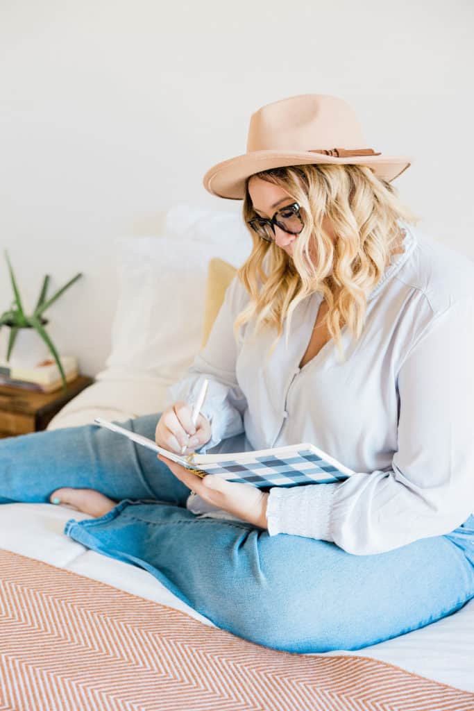 journal so that you can record your progress every day