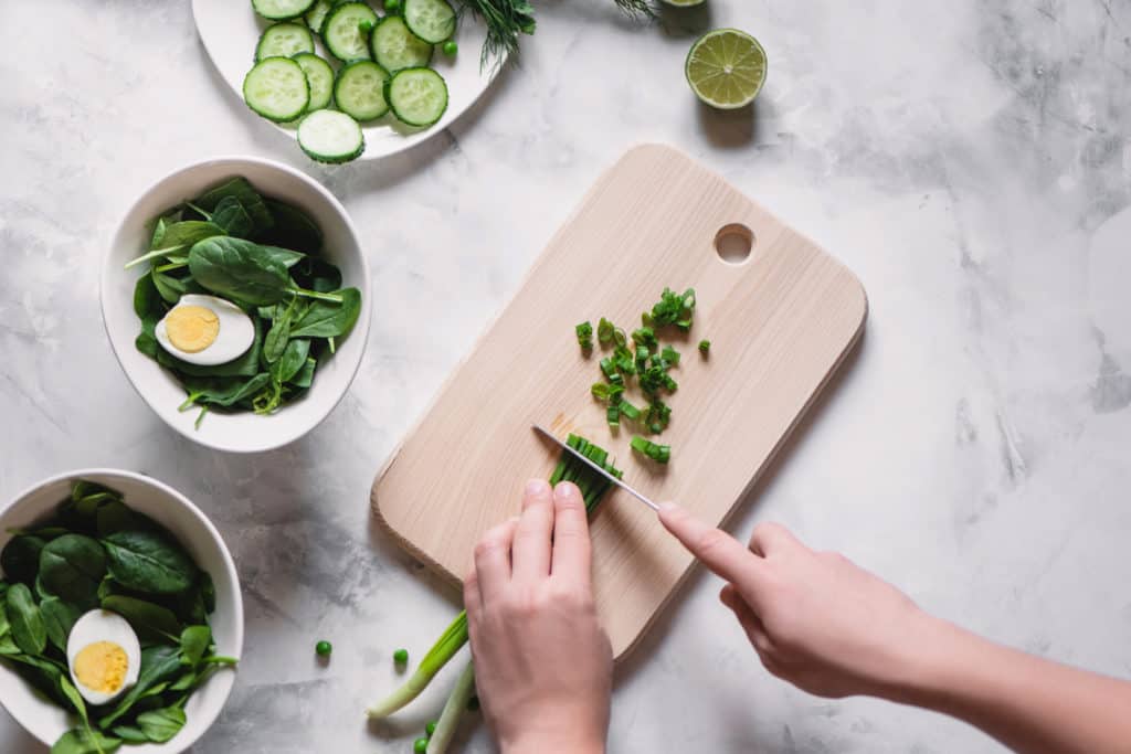 Do your grocery shopping in advance so that you can make your meals in the weekend.