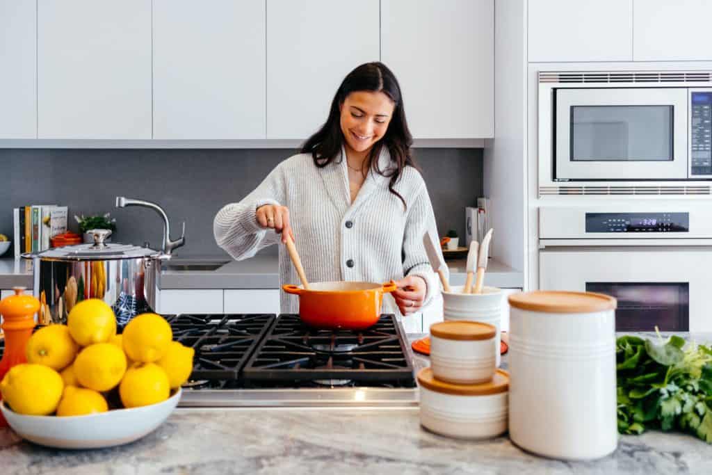 Cook your own meals as this is the perfect form of self love!