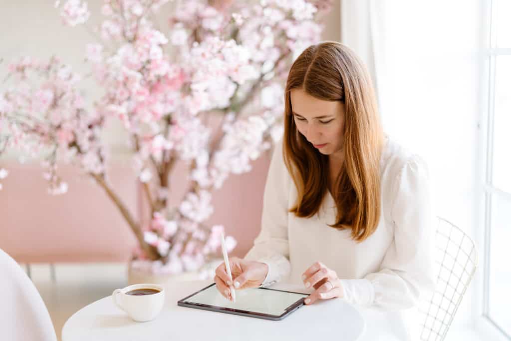 Journaling is an excellent way to soothe yourself and is extremely therapeutic.