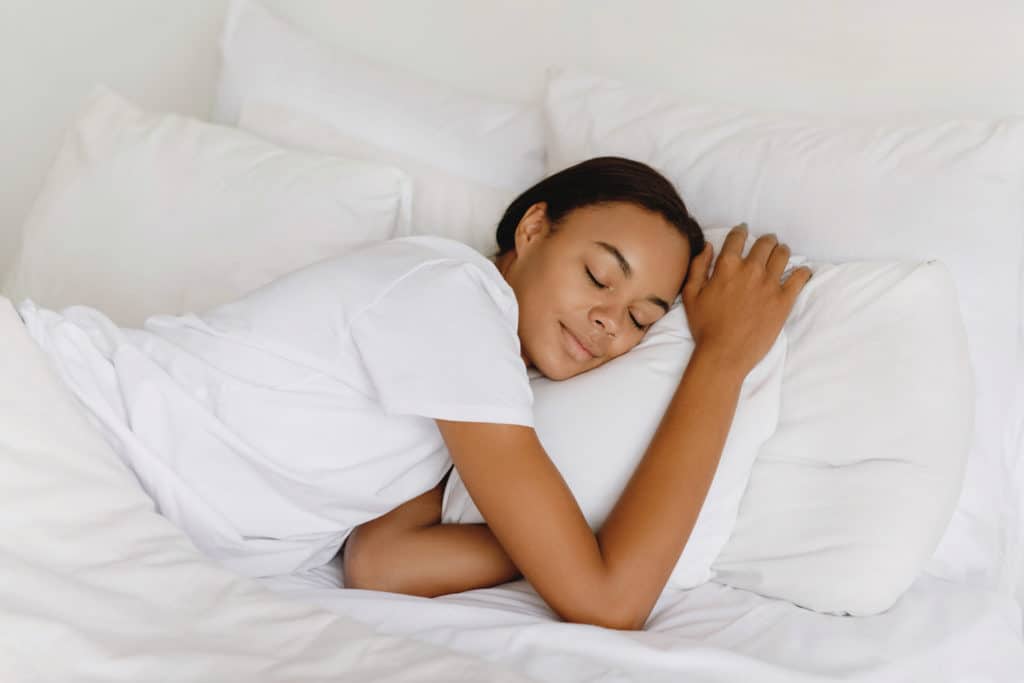 Take a nap if you're tired or bored. It beats comforting yourself with food.