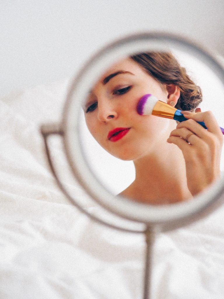 Try a make up look.