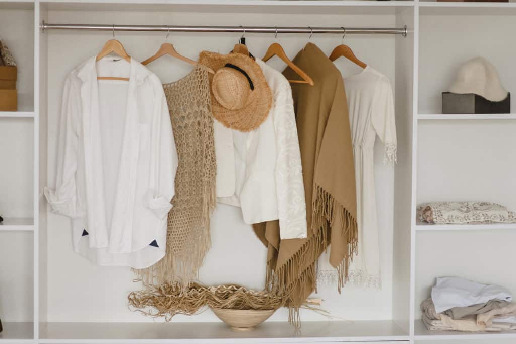Rearrange your closet